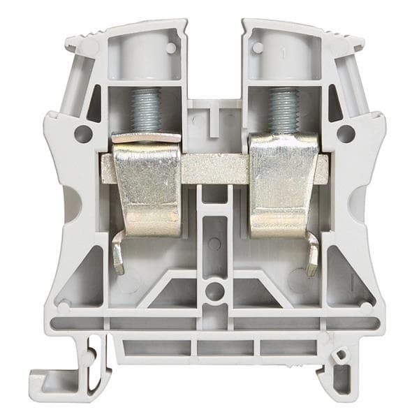 Bloc vis passage 1 jonction 16mm² (pas de 12mm) - Gris - Viking 3