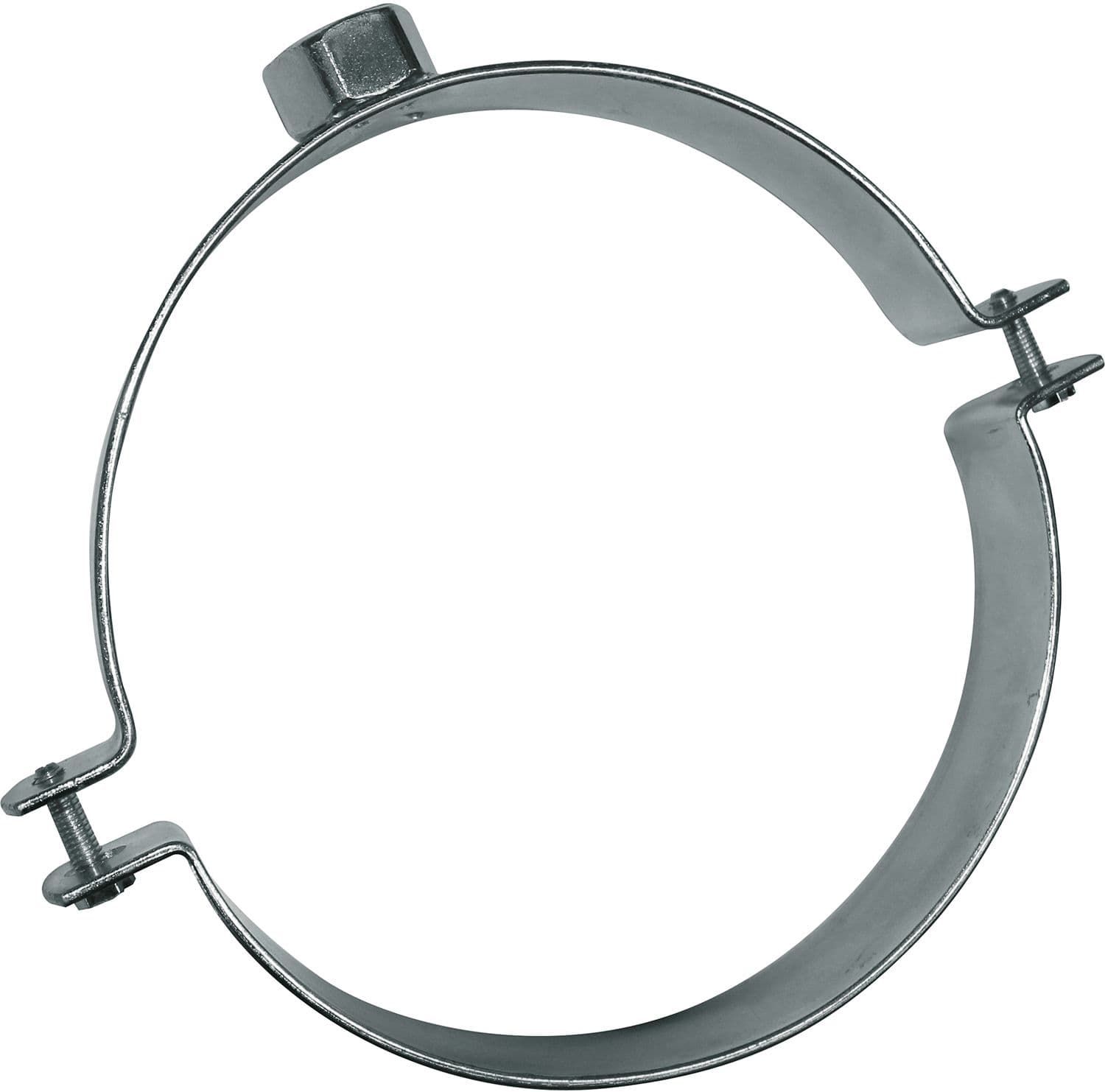 COLLIER GALVA P.TUBE PE GEBERIT 200MM 4/4"