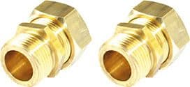 RACCORD POUR FLEXIBLE SOLAR JUNKERS DN16X3/4"M