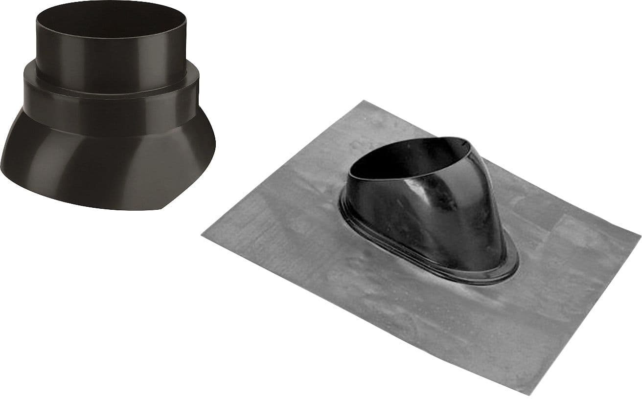 SOLIN DE PLOMB+VENTILATION COULISSANTE 150MM 24-45°