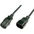 Cordon d'alimentation de 3m IEC C13 - IEC C14 - 250V Noir