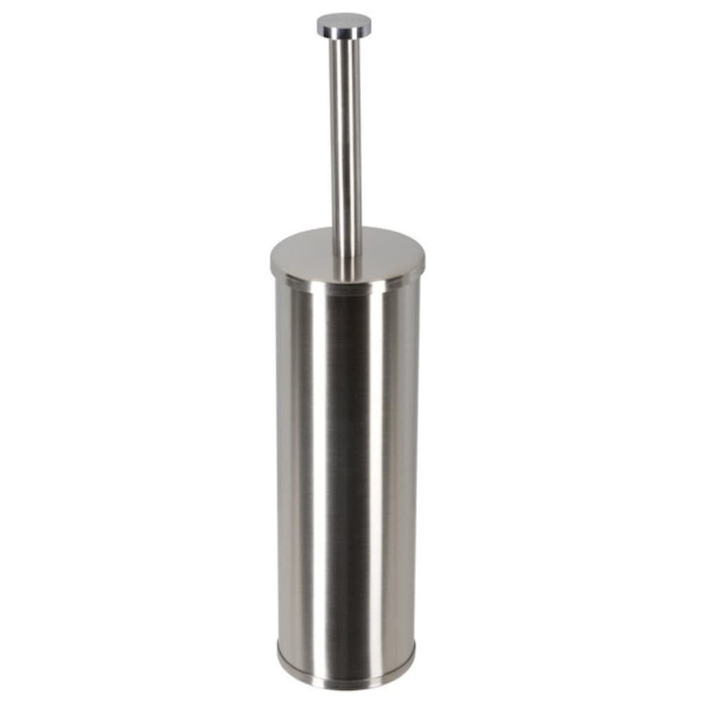 Geesa Nemox Stainless Steel porte-brosse WC mural blanc acier inoxydable brossé