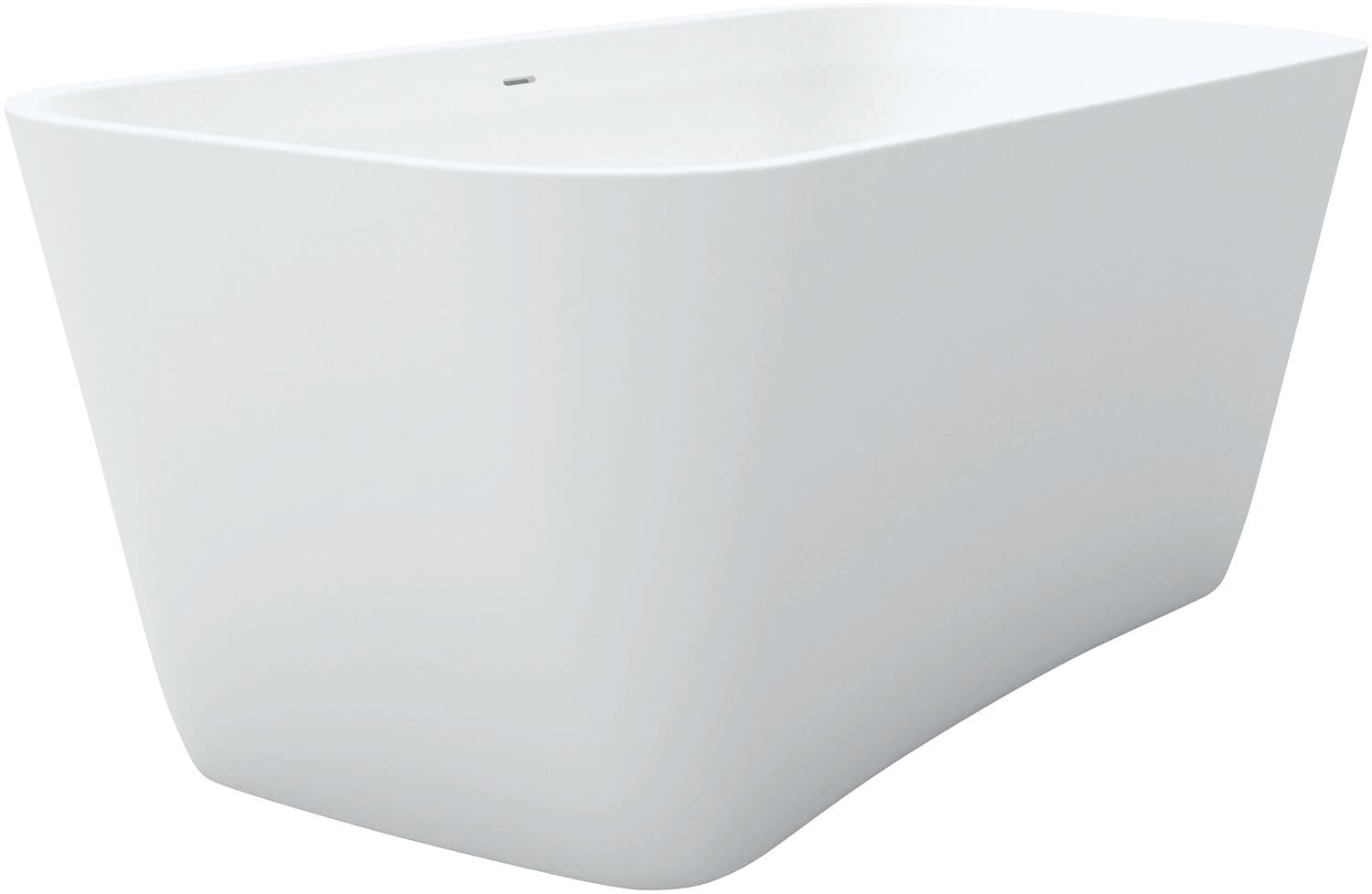 BAIN LIBRE +SIPHON+CLICK CREPINE 170X75 COMO XONYX BLANC SATIN
