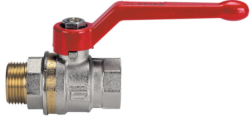 Effebi robinet à bille sans purgeur manette longue MF agrée ACS 4/4"