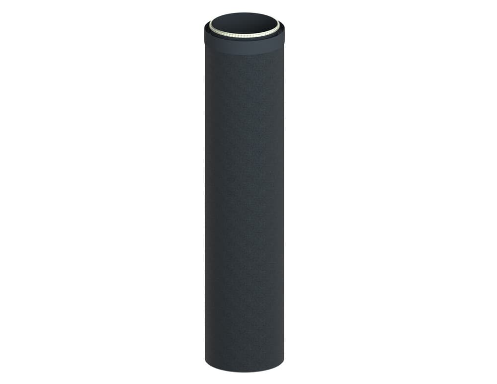 Duco DucoFlex Star conduit rigide isolé avec raccord D200 L1000 mm