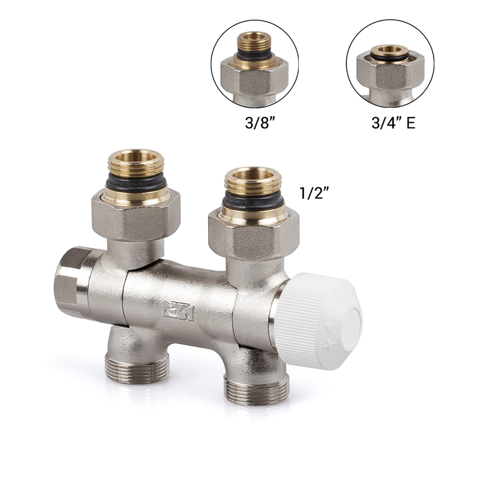 CORPS DE VANNE MULTIPOSITION 3/4’’ EK 1/2’’ M30