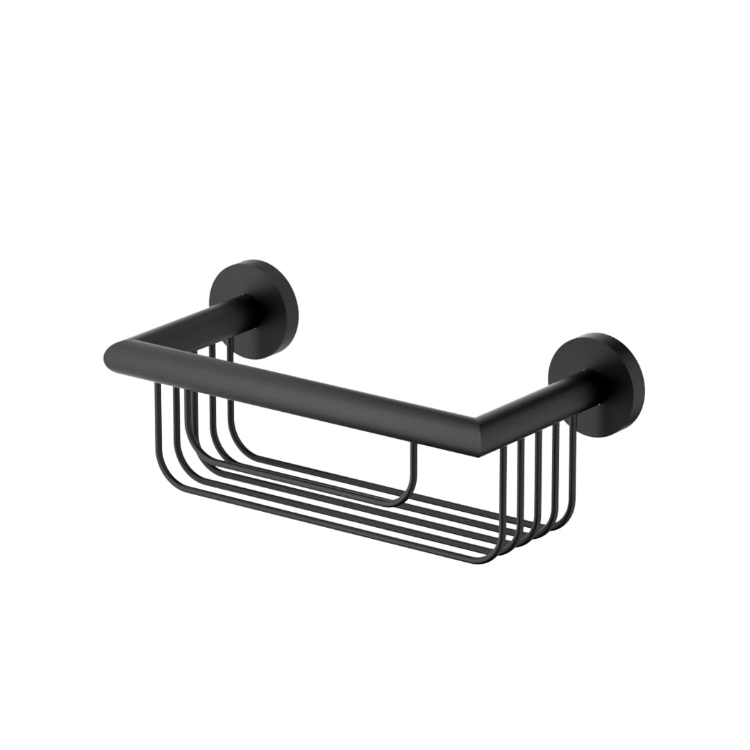 ALONI ÉTAGÈRE DE DOUCHE (30CM) - NOIR MAT