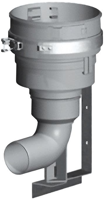COUDE DE RACCORDEMENT PP POUR MULTIFLEX CLV 130-60MM