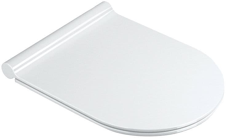 SIEGE WC SFERA/ZERO 50/54/55 CATALANO LIFT OFF/SOFT-CLOSE ANTIBACTERIEN SLIM BLANC