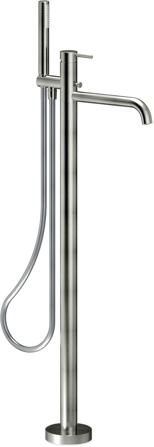 SET DE FINITION MITIGEUR BAIN LIBRE LIVE/VELIS + DOUCHE A MAIN INOX