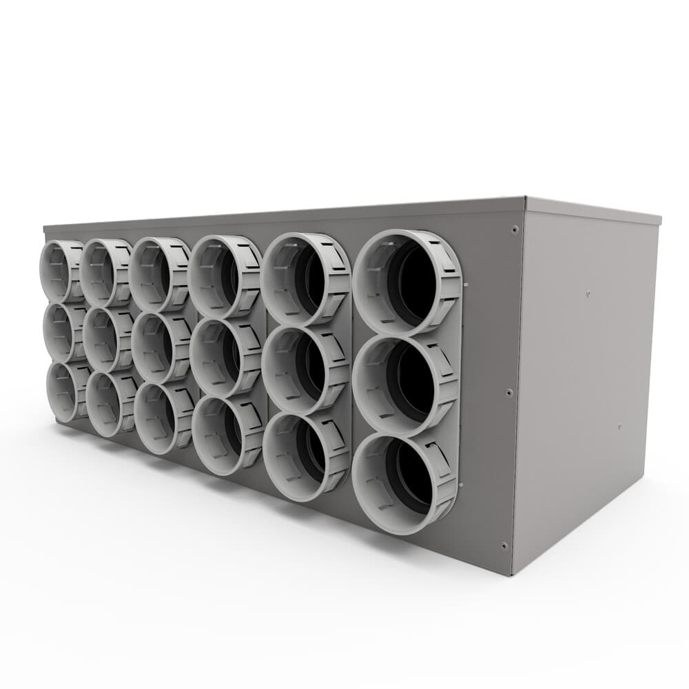 Vent-Axia VUNFDG 69 180 collecteur principal silencieux 18 x D 69 mm D 180 mm