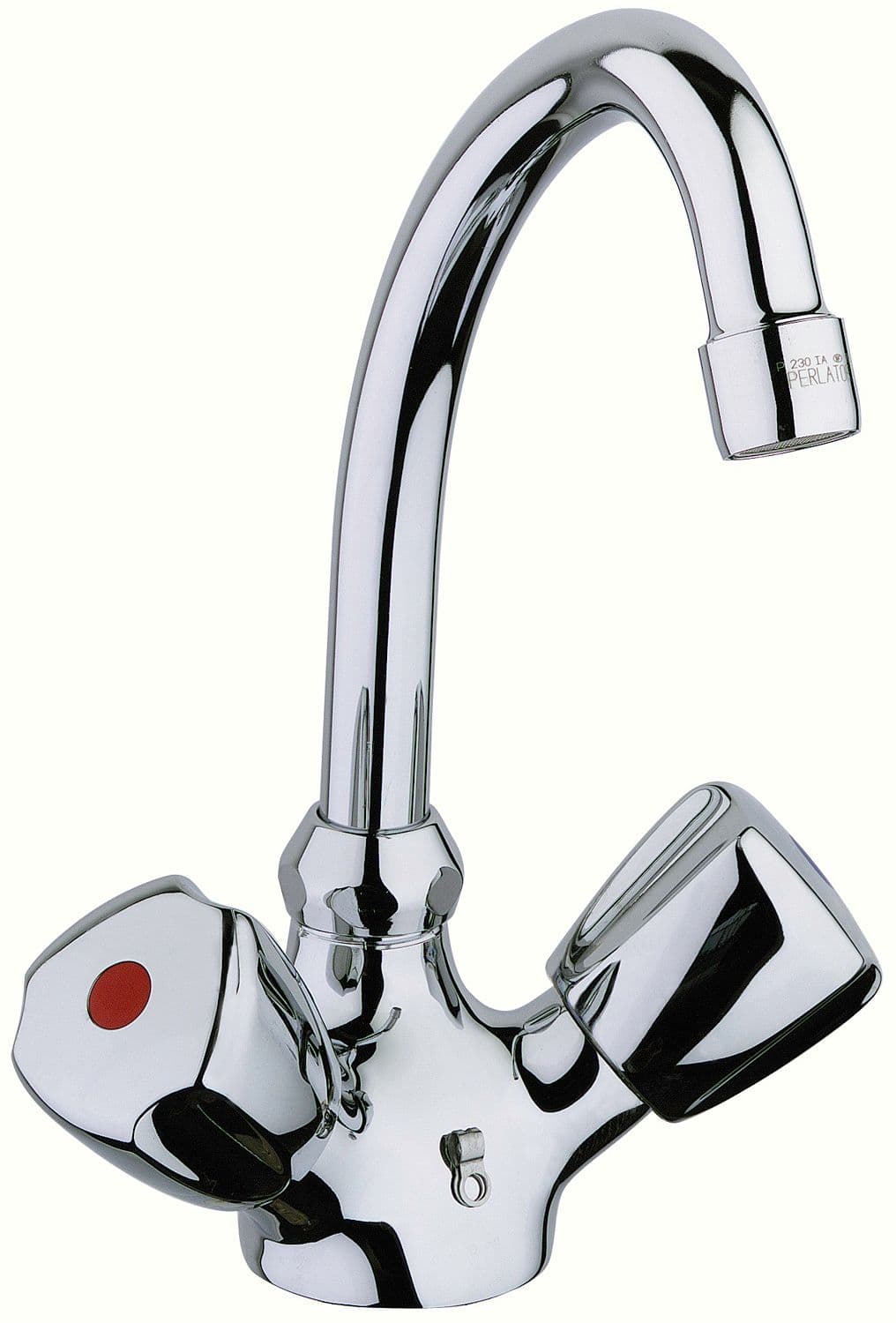 MELANGEUR DE LAVABO STANDARD KLUDI CHAINE BEC MOBILE CHROME