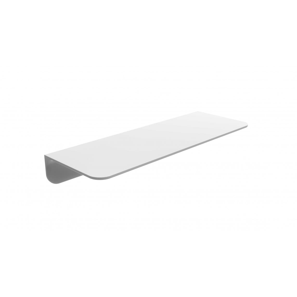 BA0950 Tablette de douche, blanc, à coller