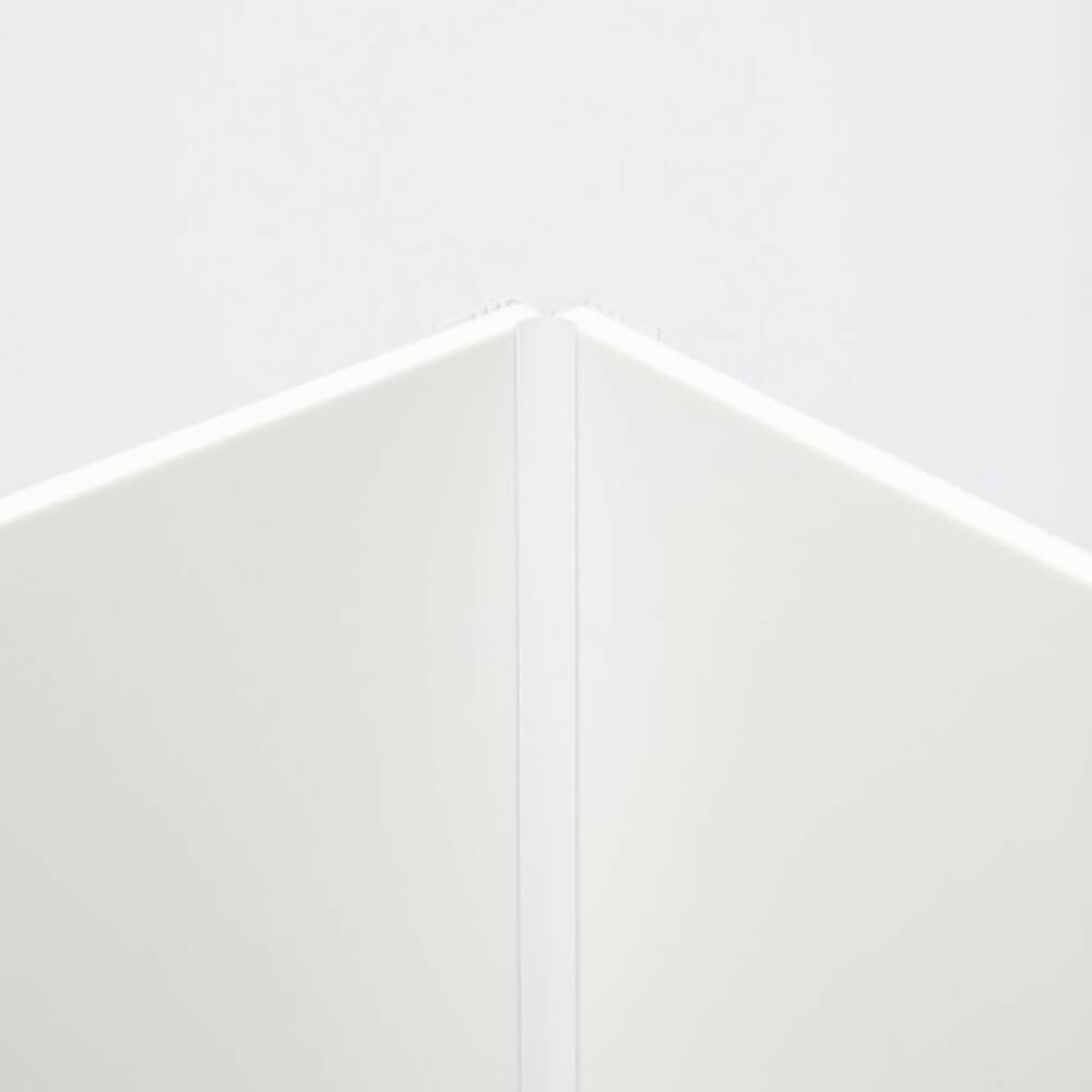 Van Marcke Cosmo profil d'angle panneaux Cosmo 6mm alu blanc H265cm