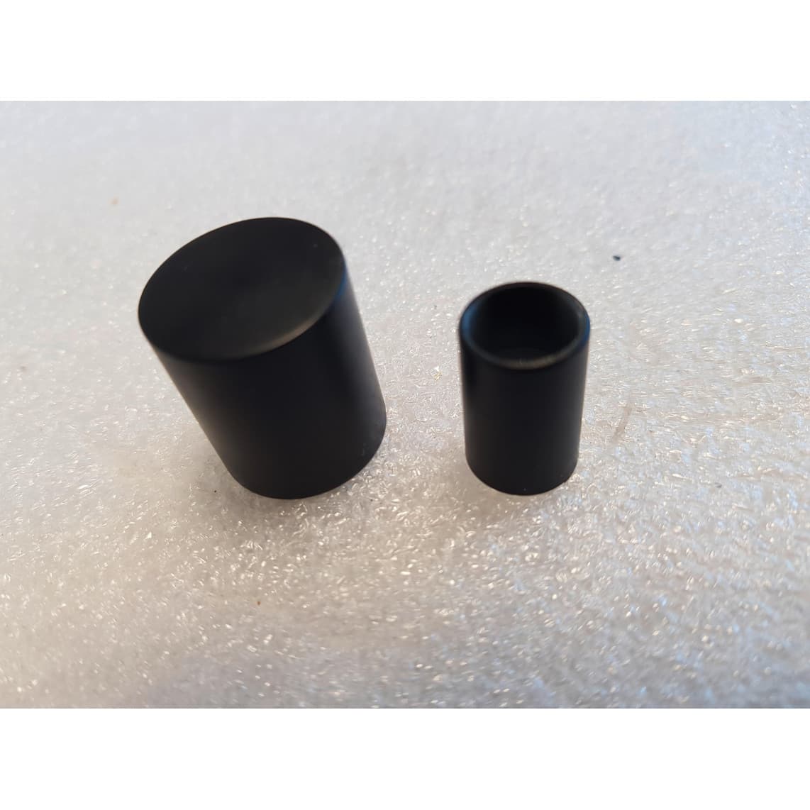 02374 Bouton inverseur, noir mat, laiton, par ex. pour 18036/2