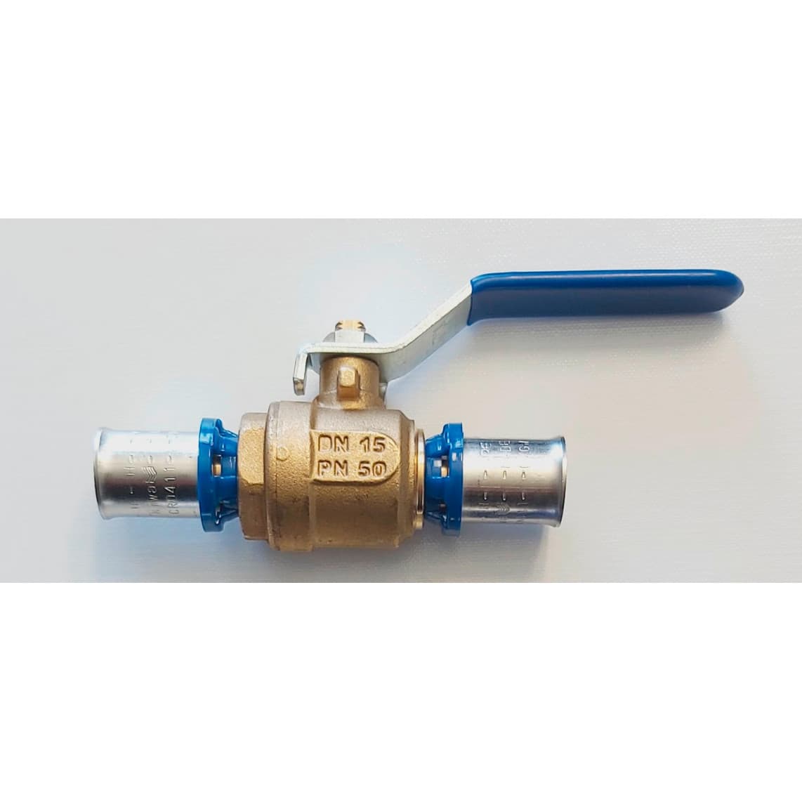 988723155 LT robinet à sphère, vierge, 16 mm, pour tube multicouche à sertir