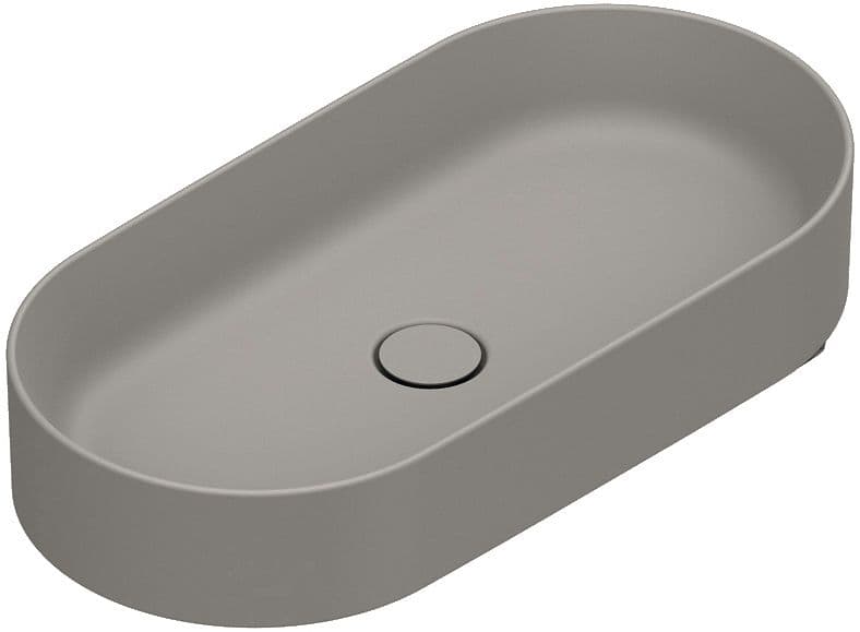 VASQUE A POSER ZERO CATALANO CATAGLAZE+ 70X35 H12 SANS TROP-PLEIN TORTORA SATINATO