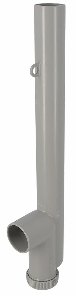 Nicoll siphon simple sortie horizontale machine à laver D40mm garde d'eau 50mm