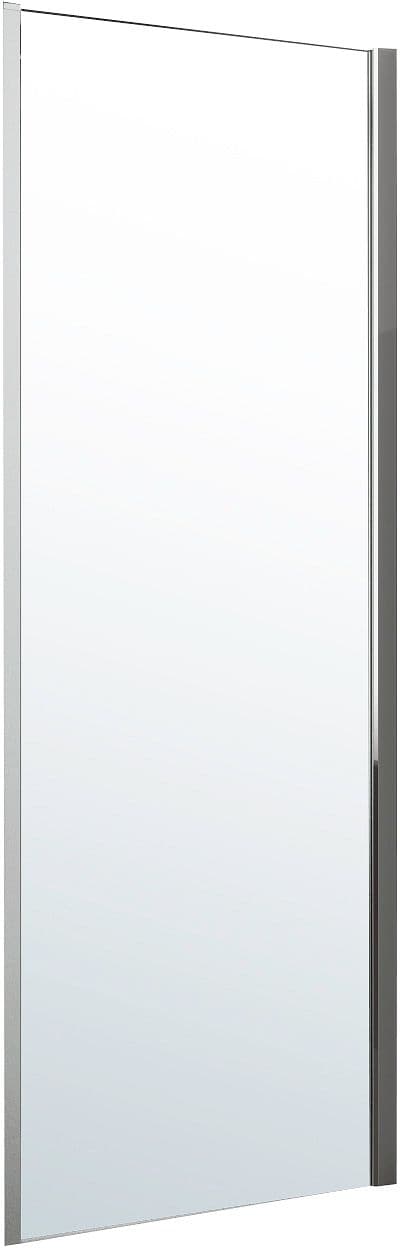 PAROI FIXE TWIST 78-81 H195 CHROME-CLAIR