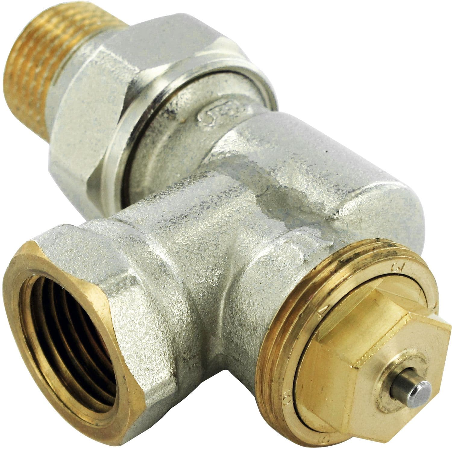 VANNE RADIATEUR THERMOSTATIQUE COMAP EQUERRE INVERSE 3/8"-M28