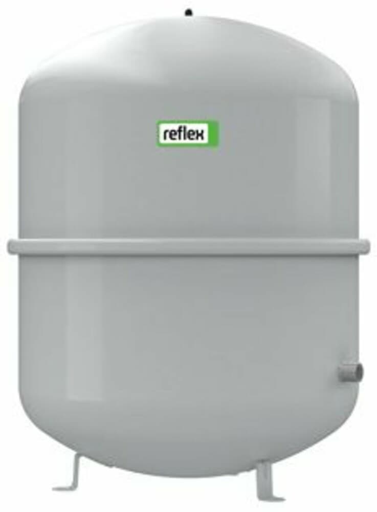 Reflex N 80L vase à membrane 6bar gris 1,5bar prégonflage