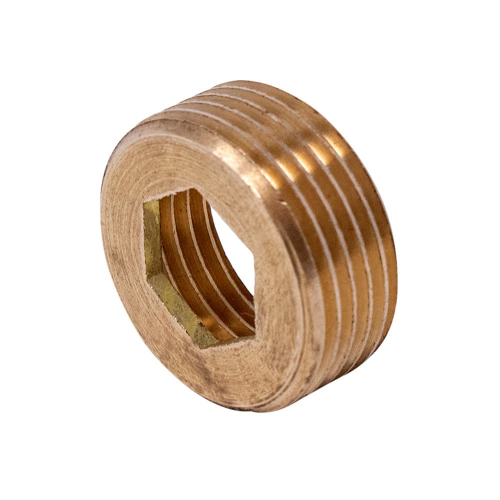 doublure avec butee laiton 1/2" x 3/8"