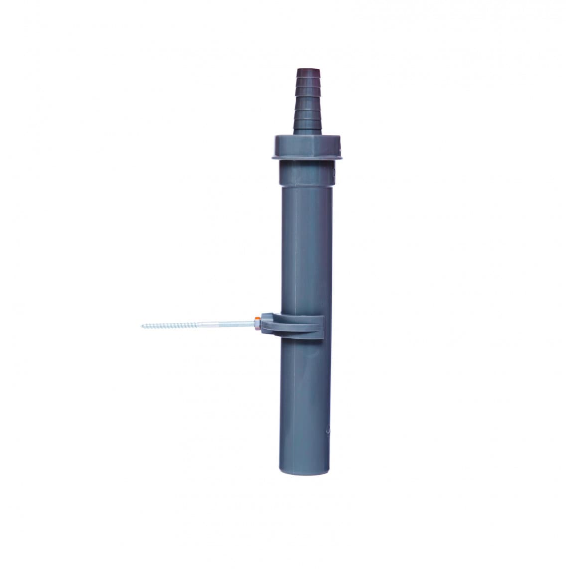 98838149 ECO-SAVE KS tube plongeur, Gris, 1 1/2" F x 250 mm, pour DN 40 mm siphon, avec 3/4" Raccordement de l'appareil