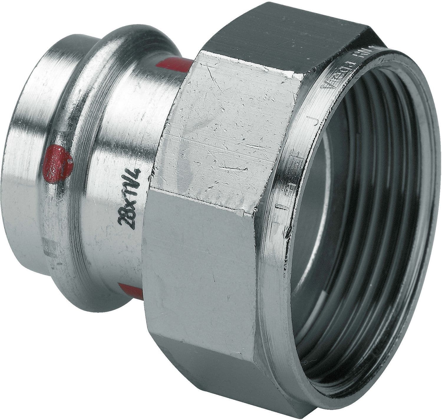 DEMI RACCORD 28MM 5/4"F PRESTABO VIEGA