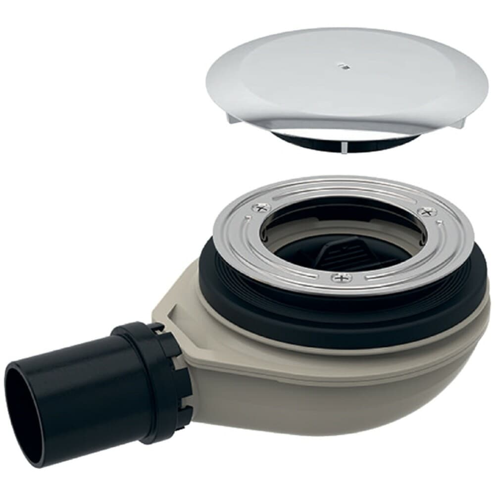 Geberit siphon de douche D90 tuyau d'évacuation D40 mm garde d'eau 30 mm