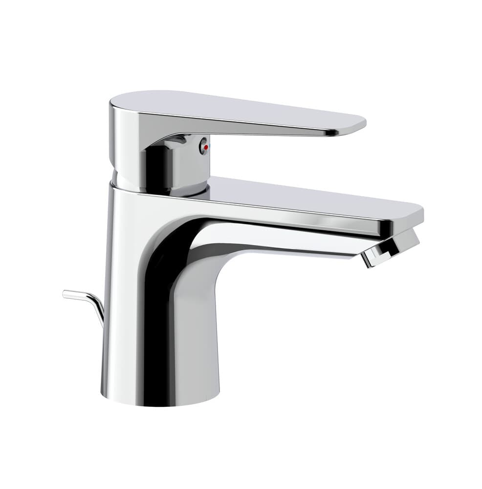 GO VM Valencia mitigeur monocommande de lavabo s avec vidage chrome