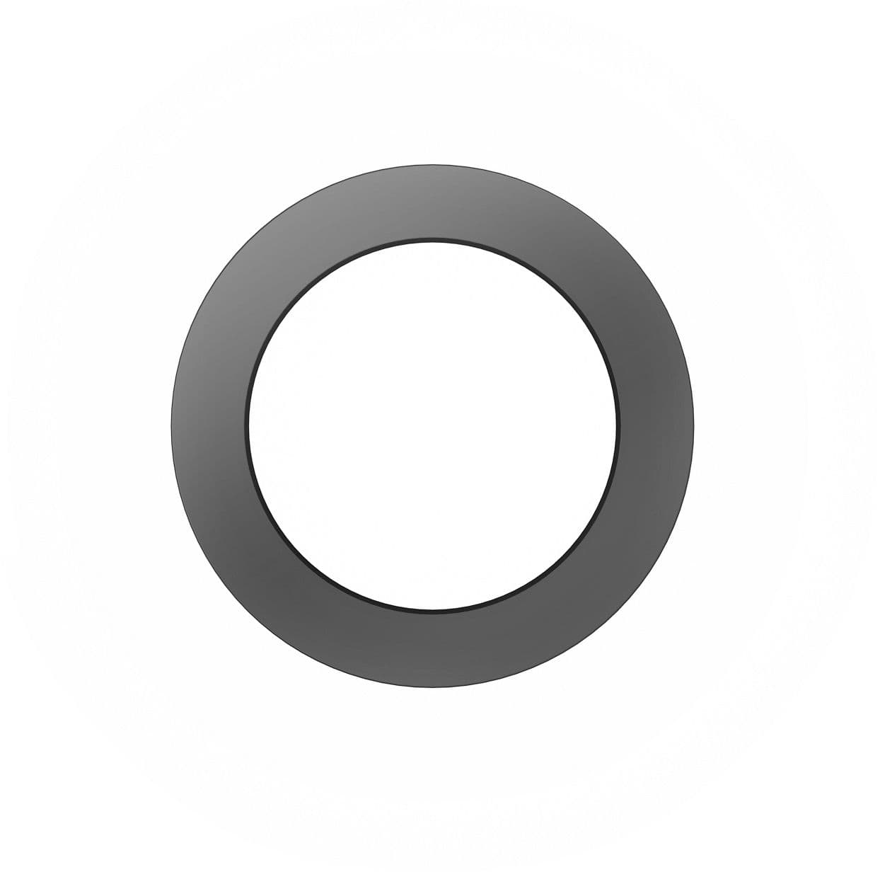 ROSACE FLEX DIAMETRE 60MM ZWART