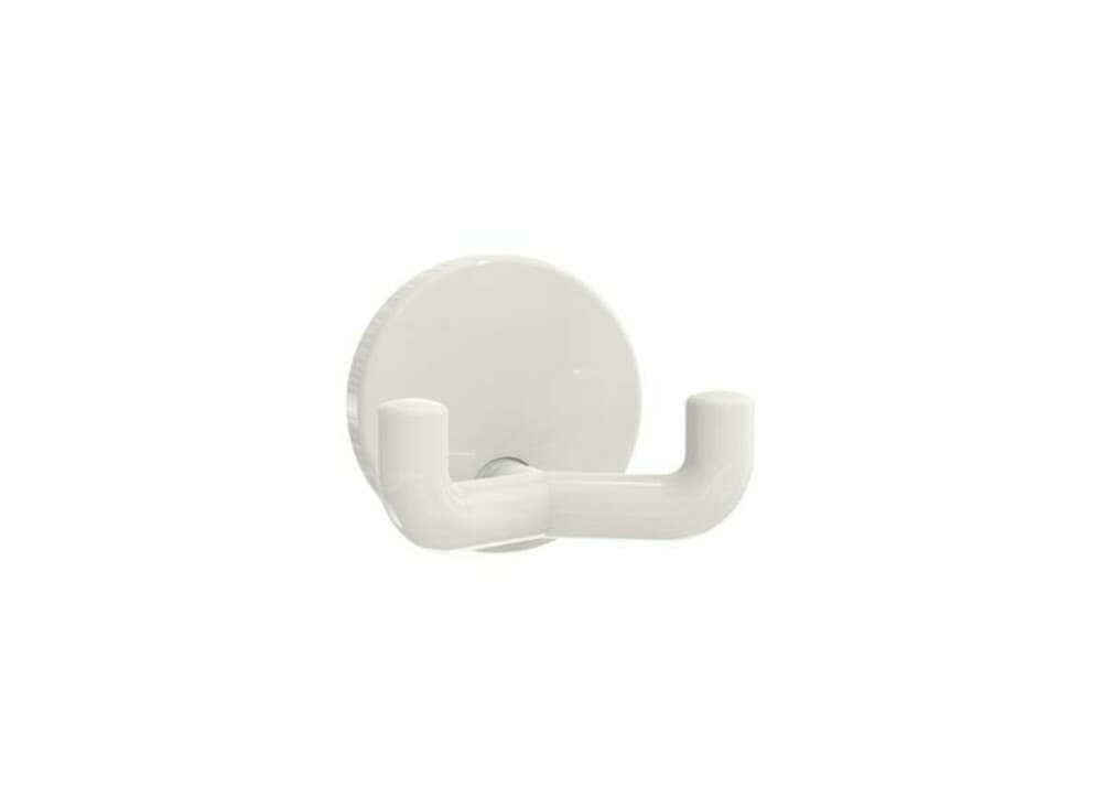 Hewi 477 crochet double 43,5mm polyamide haute qualité blanc antivol