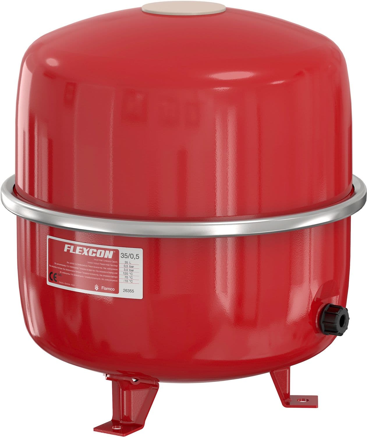VASE D'EXPANSION CHAUFFAGE CENTRAL FLEXCON FLAMCO 35 1KG
