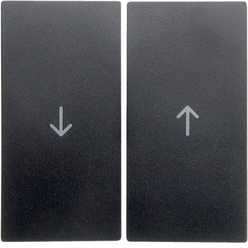 Touche avec symbole flèches Berker S.1 / B.3 / B.7 Anthracite, mat