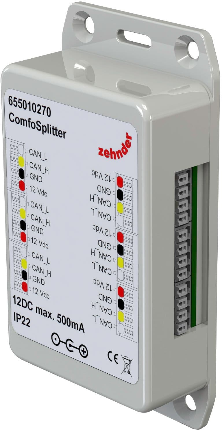 COMFOSPLITTER-MODULE D'EXTENSION COMFONET ZEHNDER