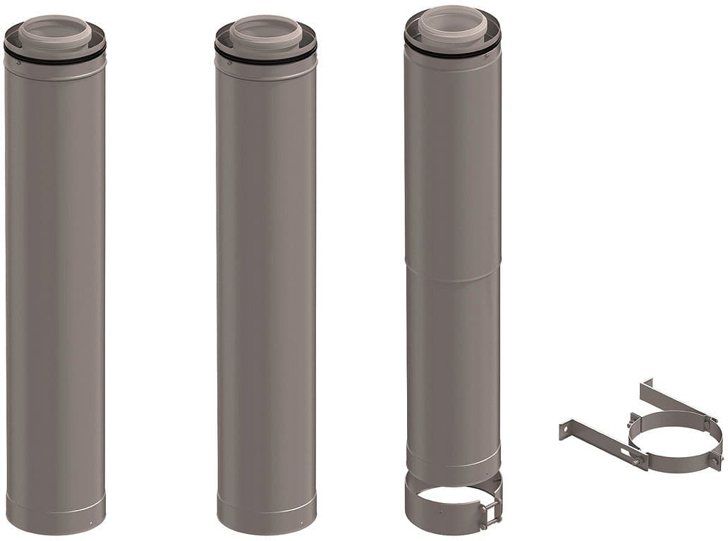 KIT ETAGE CLV PP/GALVA SANS CHAUDIERE 125/200 UBBINK