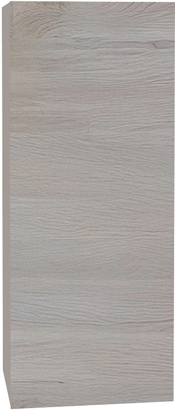 DEMI COLONNE COFFEE 1 PORTE DROITE 40 CHENE DECOR ARGENT