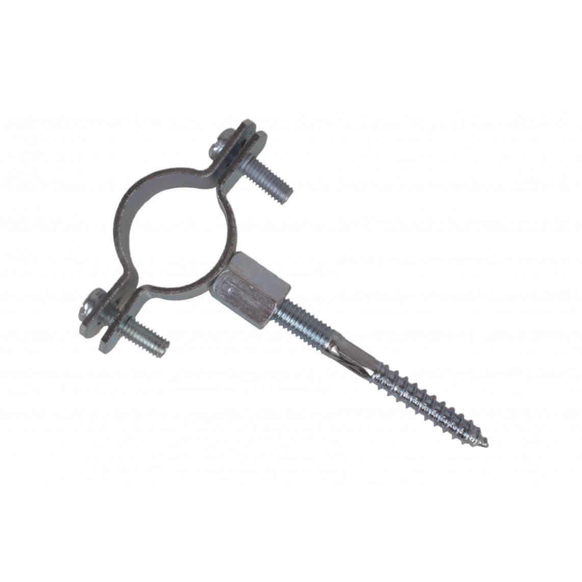 973124917 collier pour tuyau, 16 - 20 mm, avec vis à double filetage M8 x 80 mm (2x)