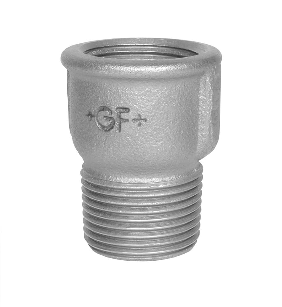 Georg Fischer galvanisé nr.529a Manchon MF 1/2"