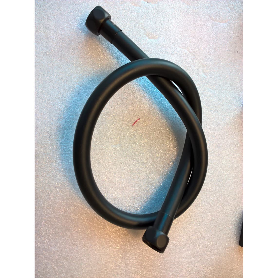 1202453 Flexible de douche, 70 cm, noir mat, par ex. pour 61066/2