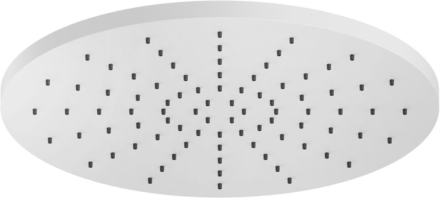 DOUCHE DE TETE UNIVERSEL NOBILI 300MM SANS BRAS BLANC MAT