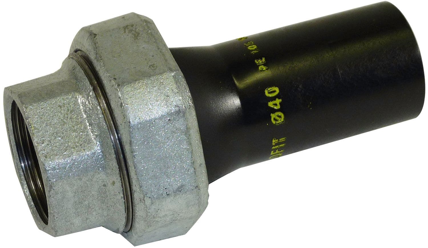 RACCORD UNION PE-GALVA 32MM-4/4" F