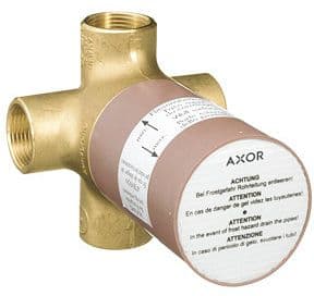 ROBINET INVERSEUR A ENCASTRER 4 VOIES QUATTRO HG/AXOR