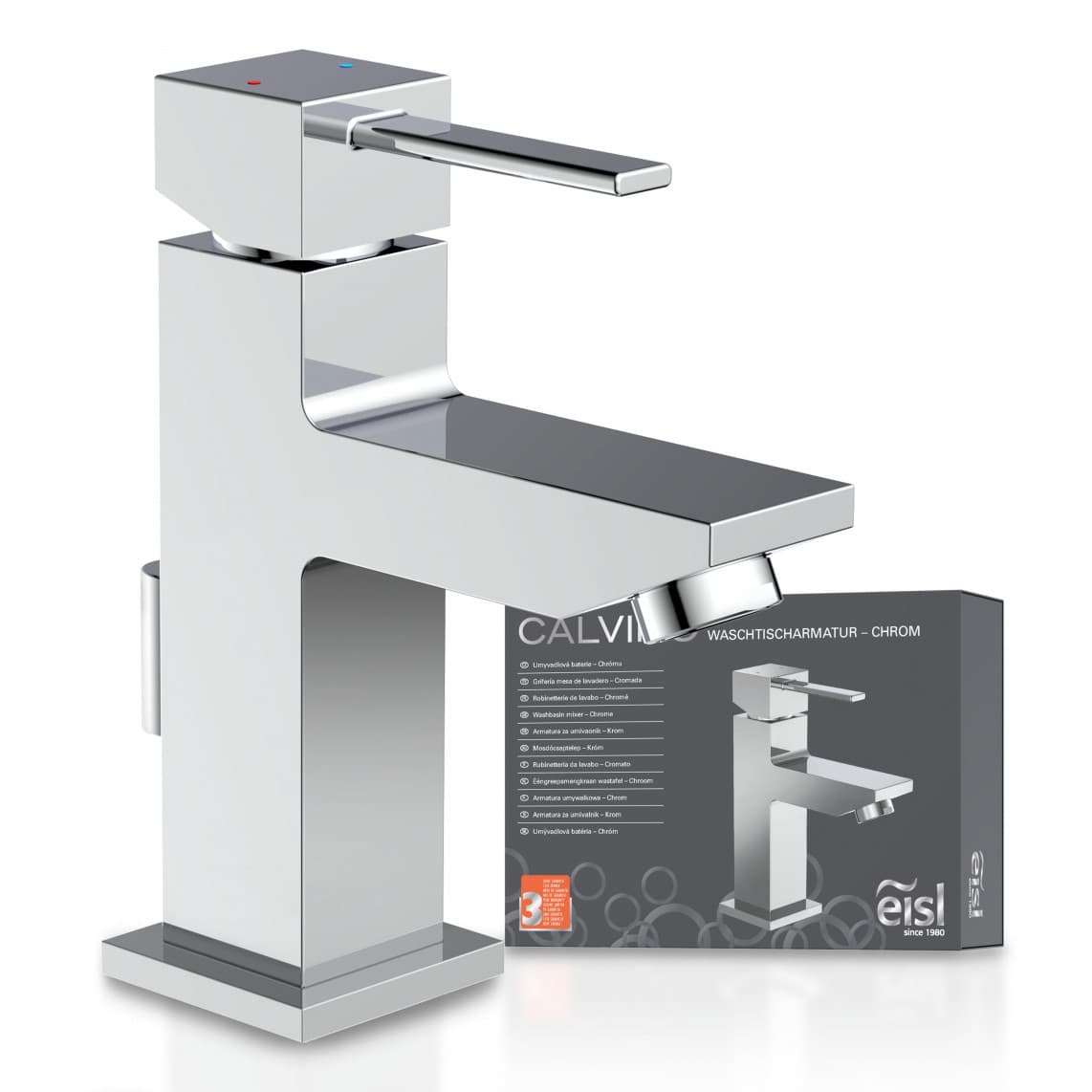NI075THI CALVINO Mitigeur lavabo, chromé