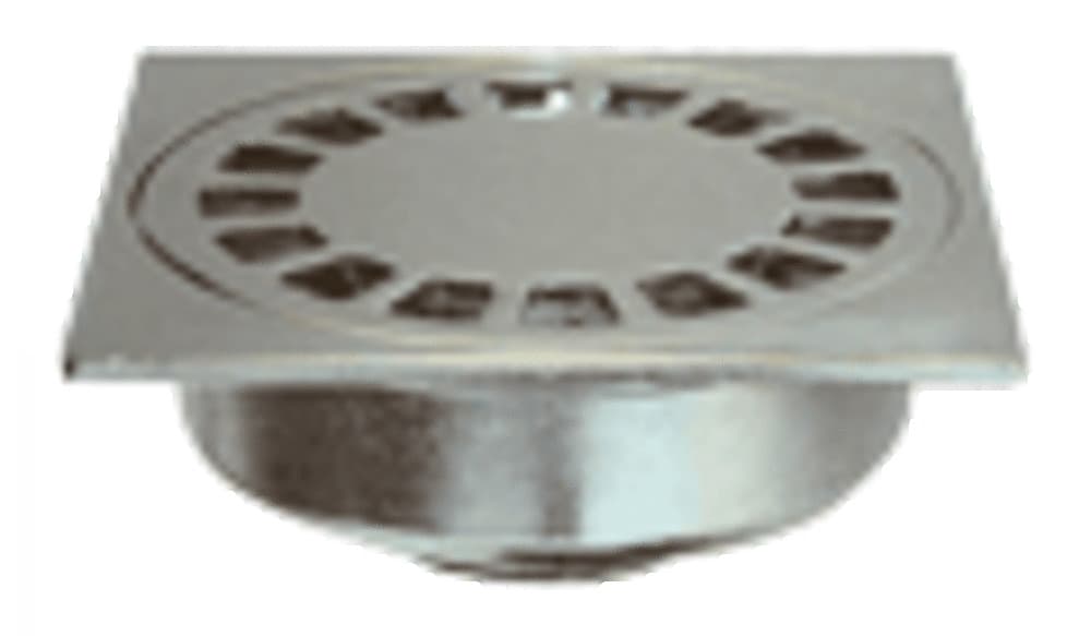 Altus siphon sol 10x10 chromé