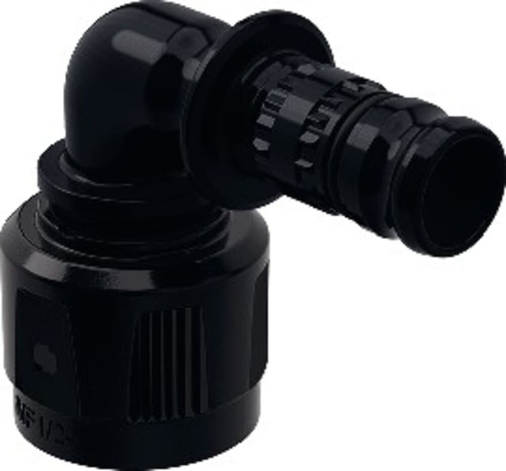 Geberit Mepla raccord coude 90° avec écrou MasterFix PVDF 16-1/2"