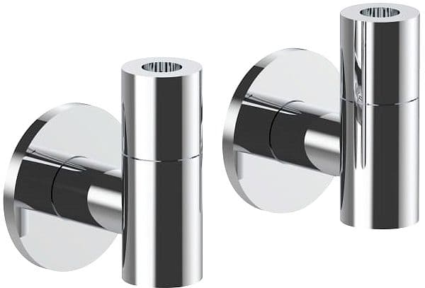 ROBINET D'ARRET EQUERRE AVEC FILTRE ICONA CLASSIC FANTINI CHROME