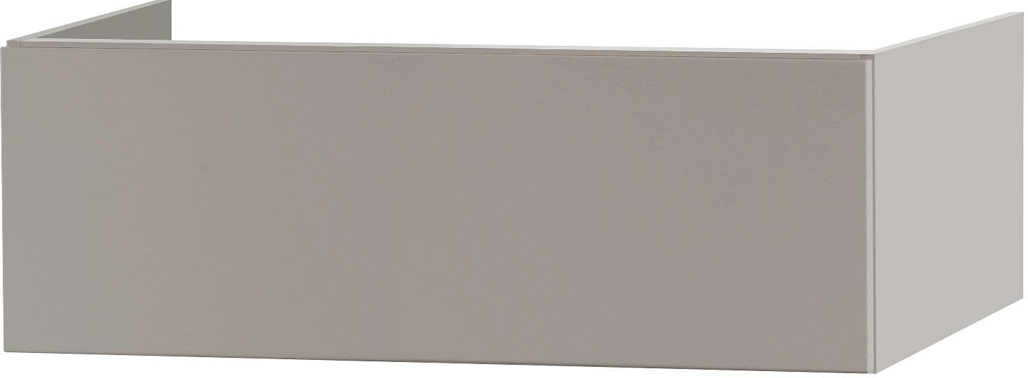 SOUS MEUBEL PURO 1 TIROIR 80CM PUSH GRIS SATIN