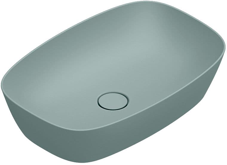 VASQUE A POSER ALVEA CATALANO CATAGLAZE+ 60X40 H14 SANS TROP-PLEIN ACQUA SATINATO