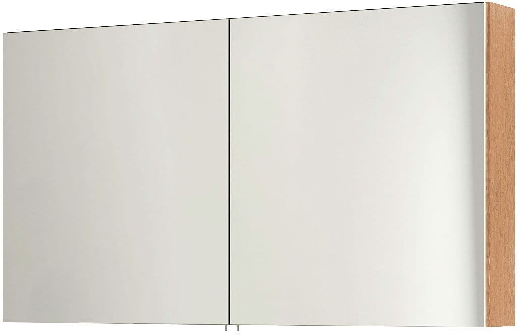 ARMOIRE DE TOILETTE FORM/CITA 2 PORTS REVERSIBLE 120CM CHENE NORDIC